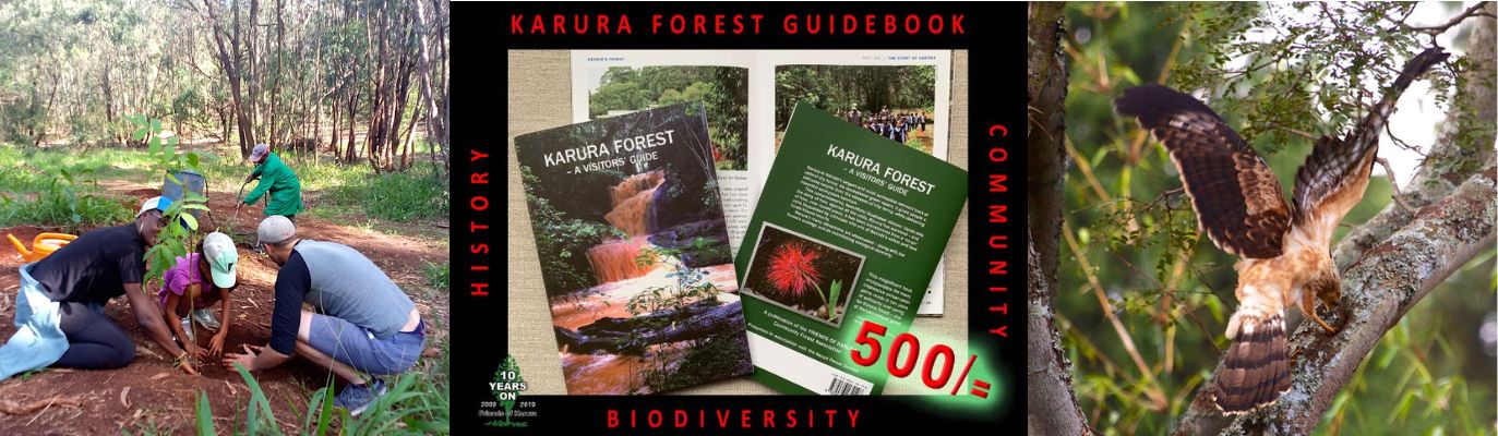 New Karura Forest Visitors’ Guidebook – Now 500/=